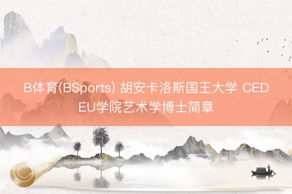 B体育(BSports) 胡安卡洛斯国王大学 CEDEU学院艺术学博士简章